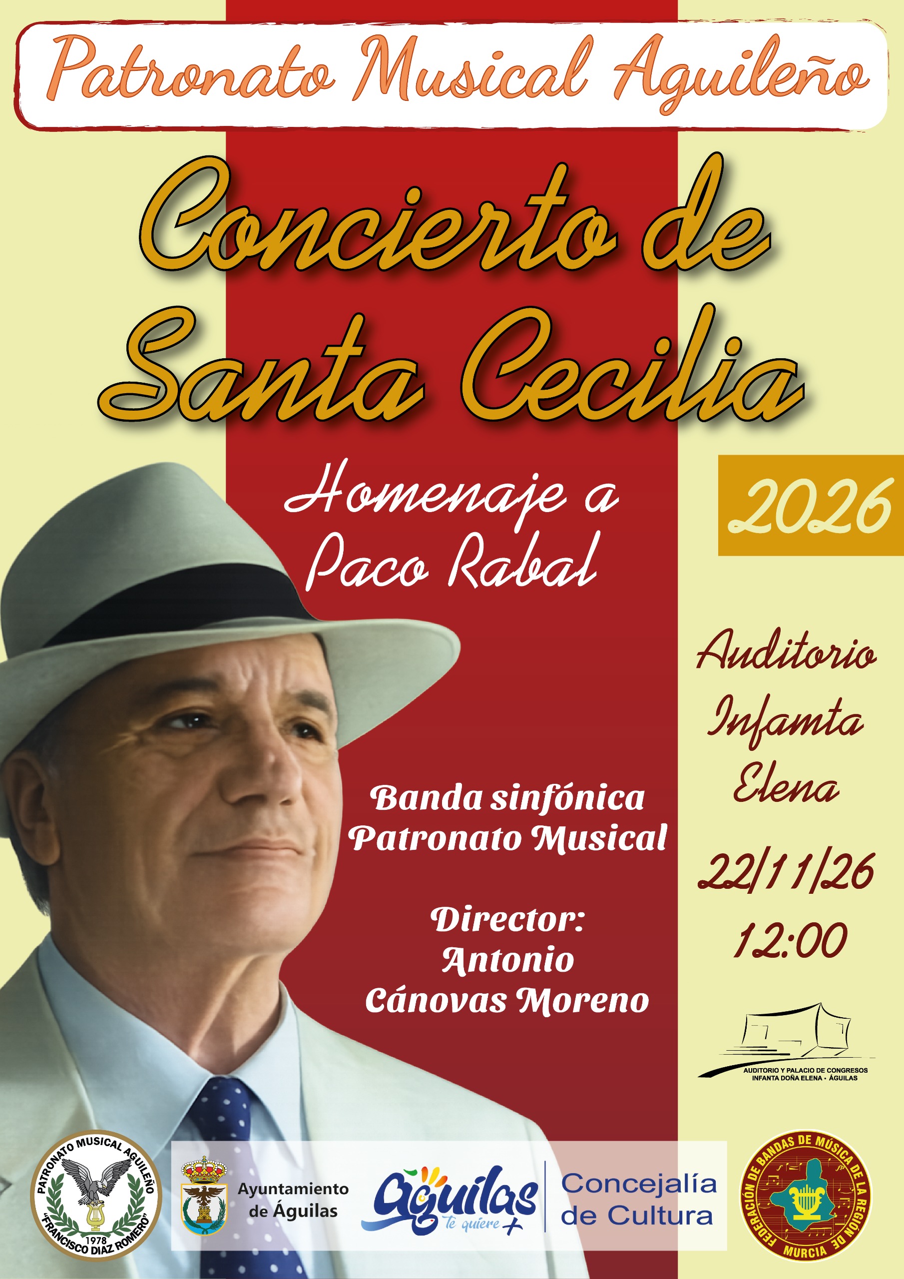 Cartel — Concierto de Santa Cecilia 2026