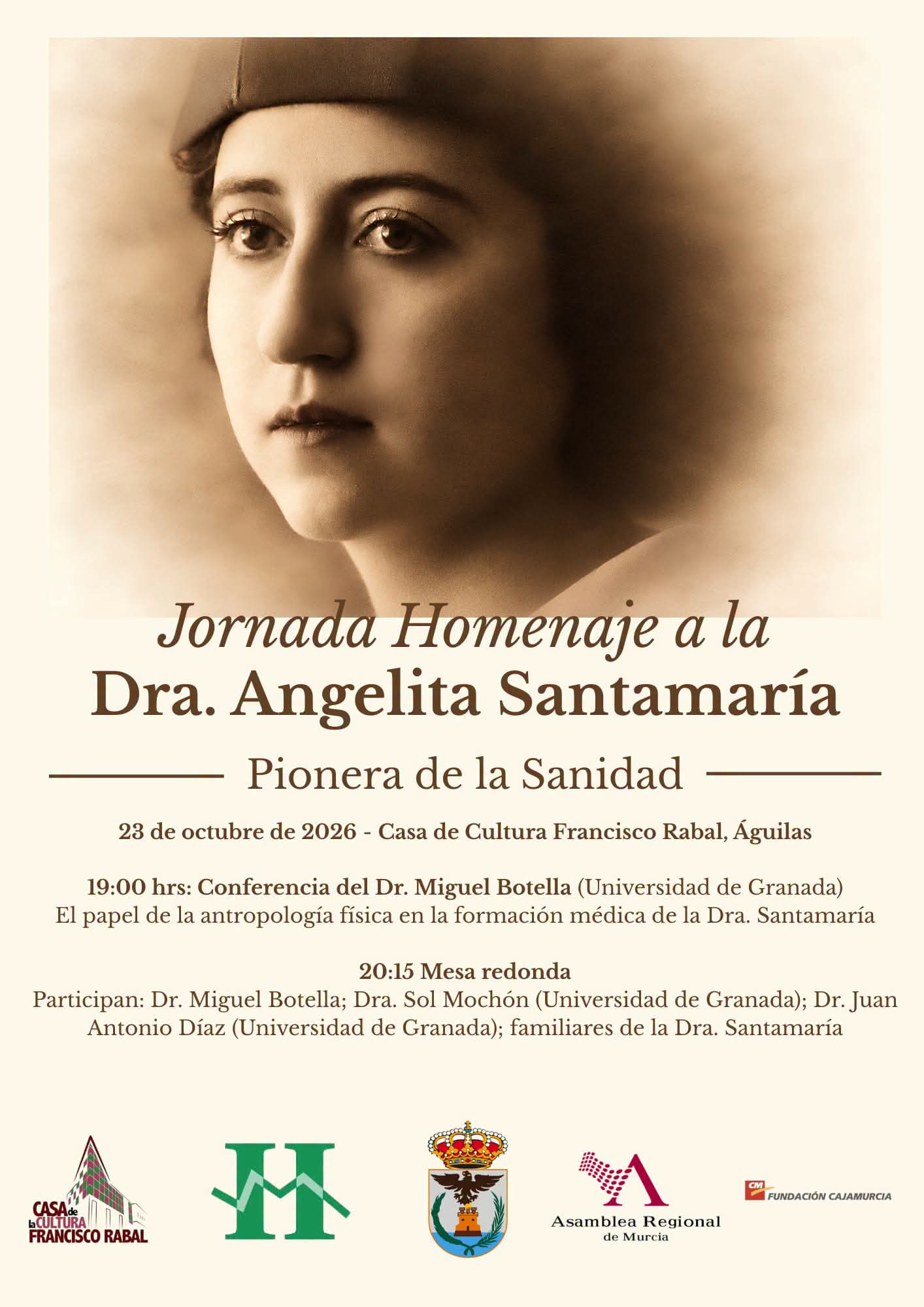 Imagen de Jornada Homenaje a la Dra. Angelita Santamaría, Pionera de la Sanidad